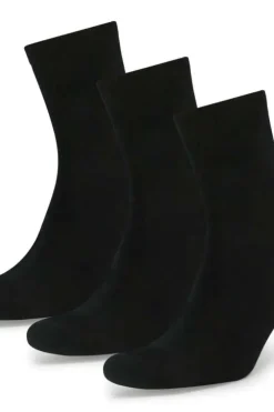 Mjuk quartersokker unisex 3-pk