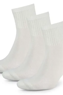 Mjuk quartersokker unisex 3-pk