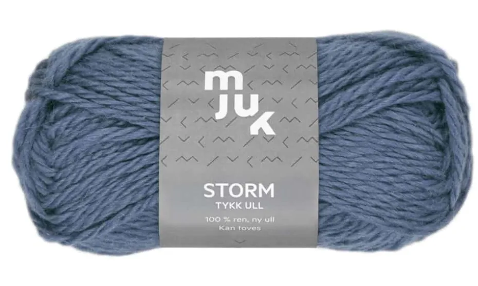 Mjuk Storm Tykk ullgarn