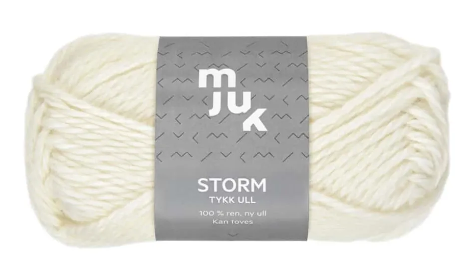 Mjuk Storm Tykk ullgarn