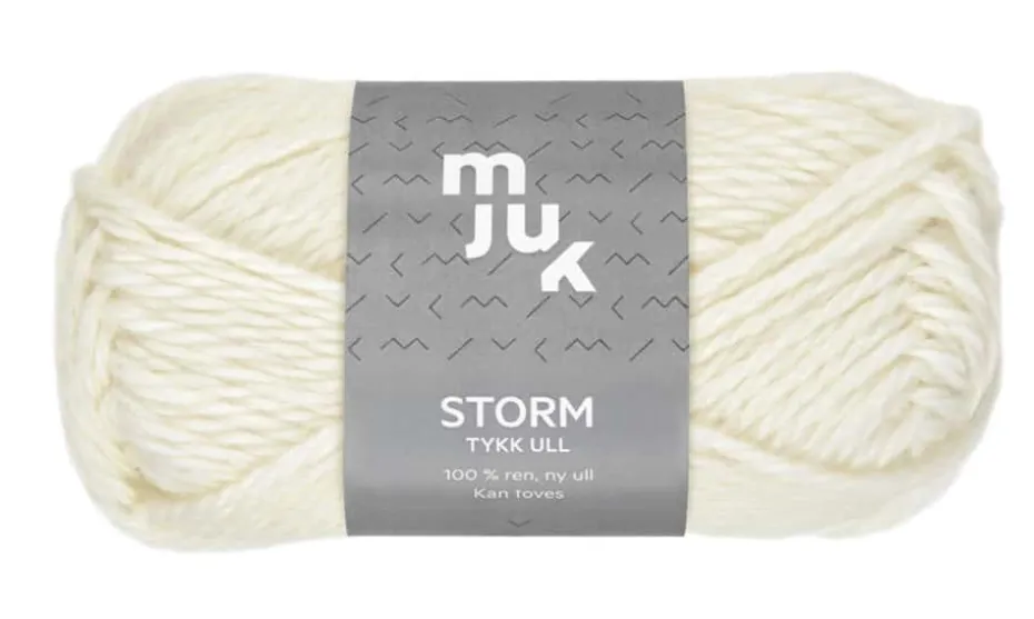 Mjuk Storm Tykk ullgarn