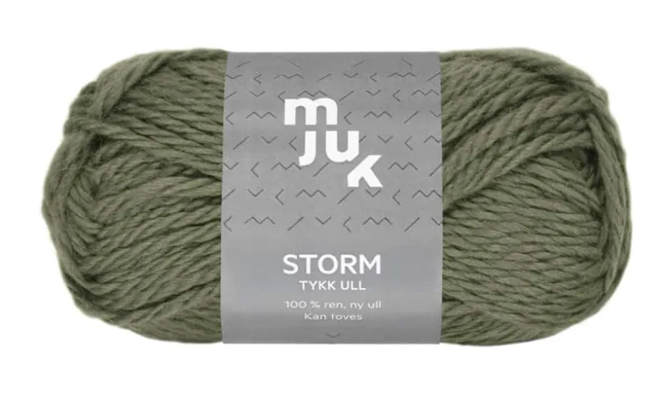 Mjuk Storm Tykk ullgarn