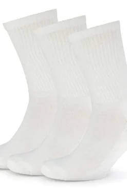Mjuk tennissokker unisex 3-pk