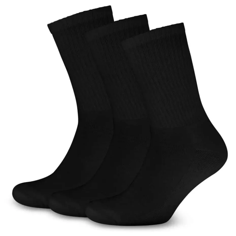 Mjuk tennissokker unisex 3-pk