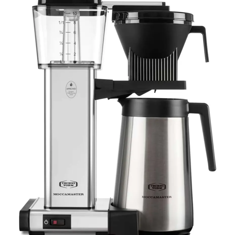 Moccamaster Automatic Thermo Polished Silver kaffetrakter