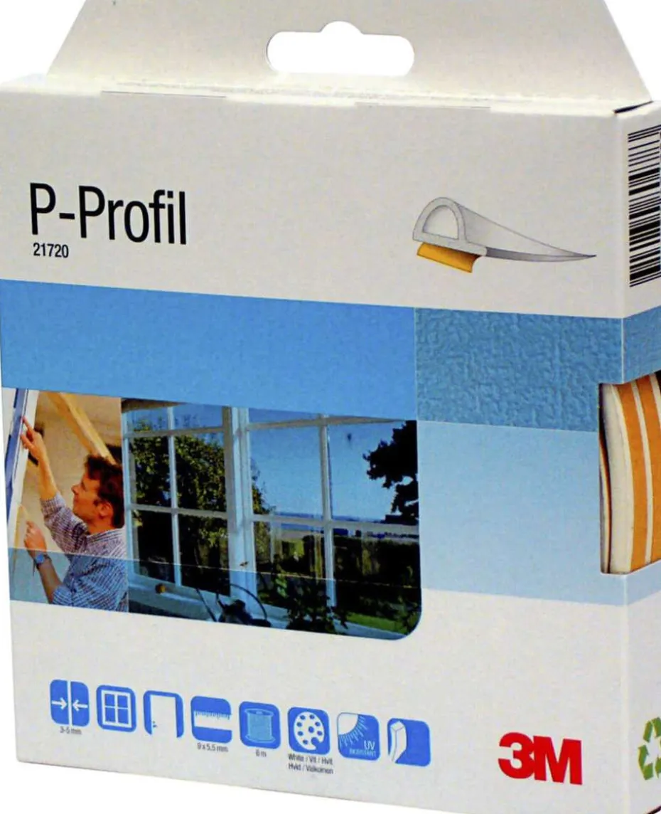 3M™ 21720 P-profil EPDM tetningslist