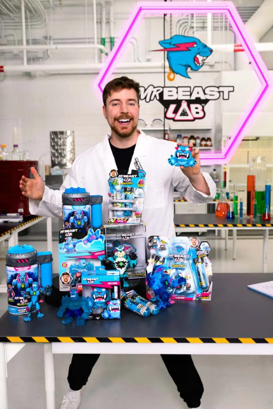 MrBeast Lab Mutator Mutation Chamber Metallic Panther