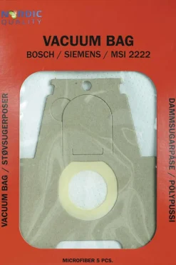 MSI 2222 støvsugerposer 5pk
