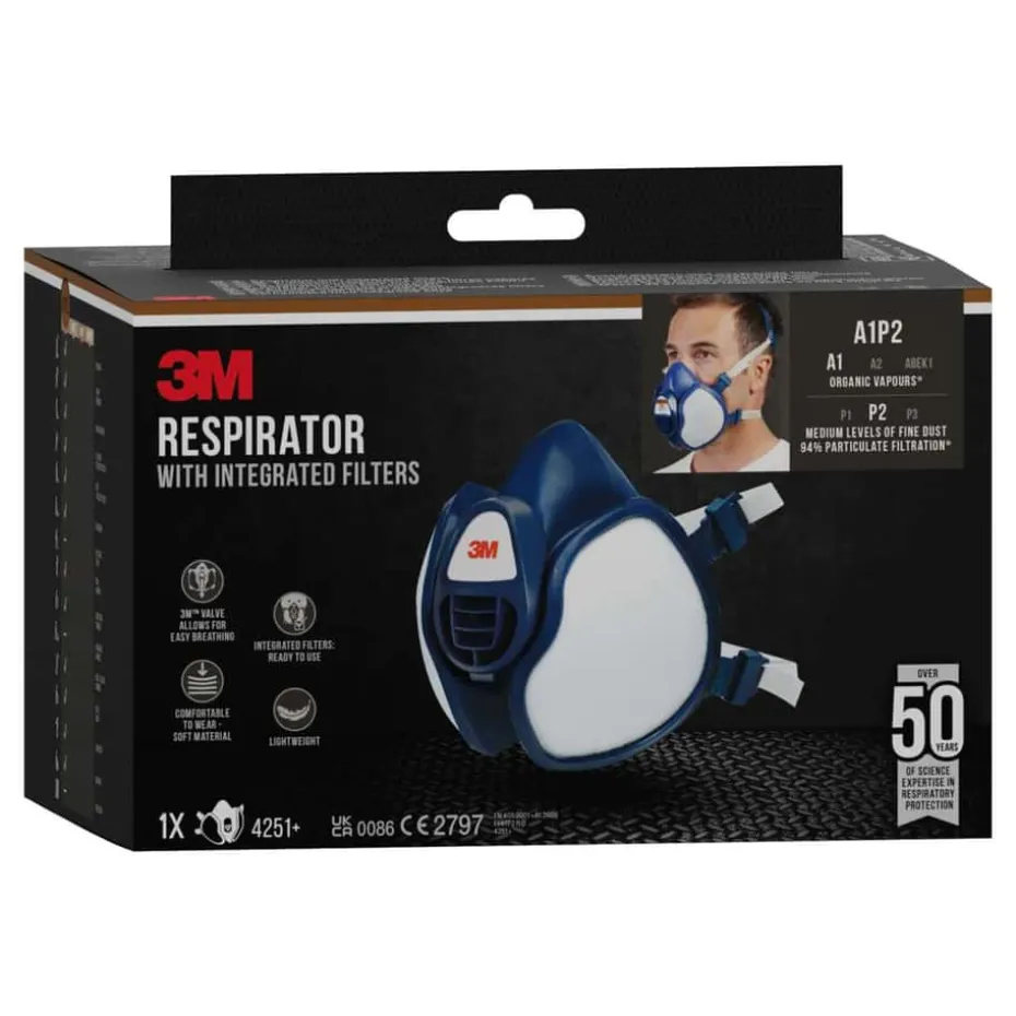 3M™ 8812 støvmaske, FFP1, med Cool Flow™