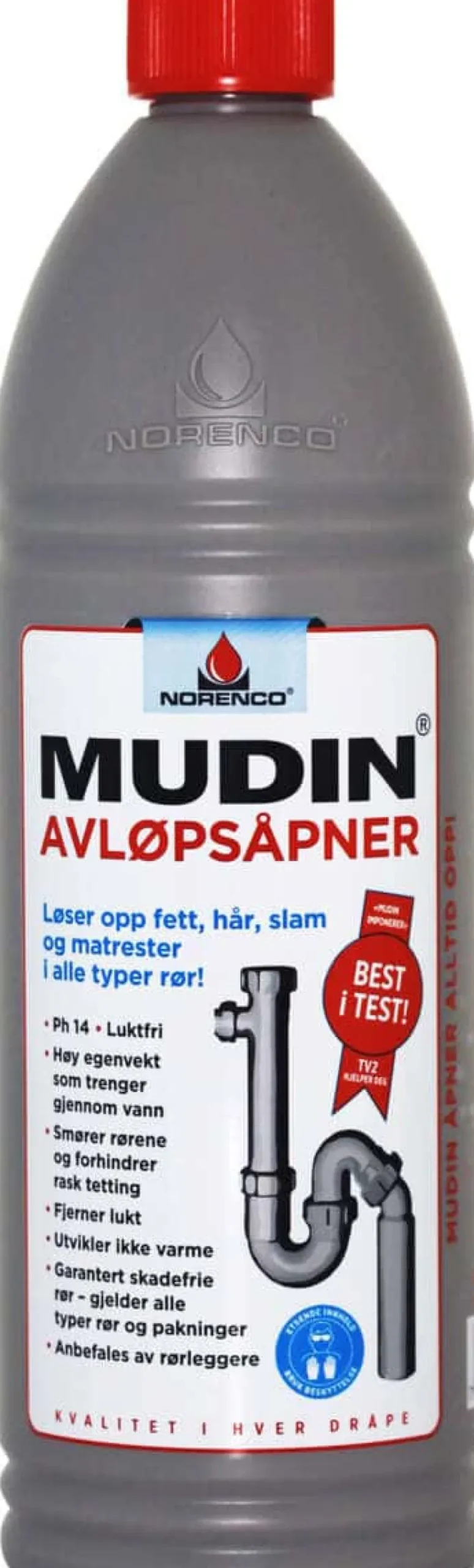Mudin avløpsåpner
