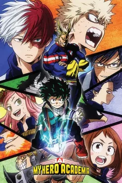 My Hero Academia S2 (Characters Mosaic) plakat