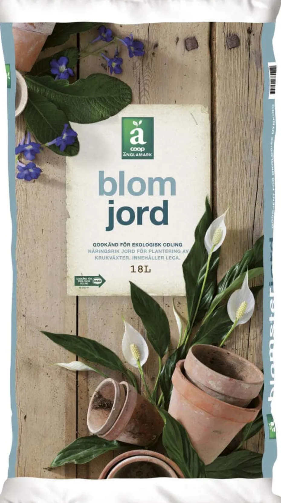 Änglamark blomsterjord 18 liter