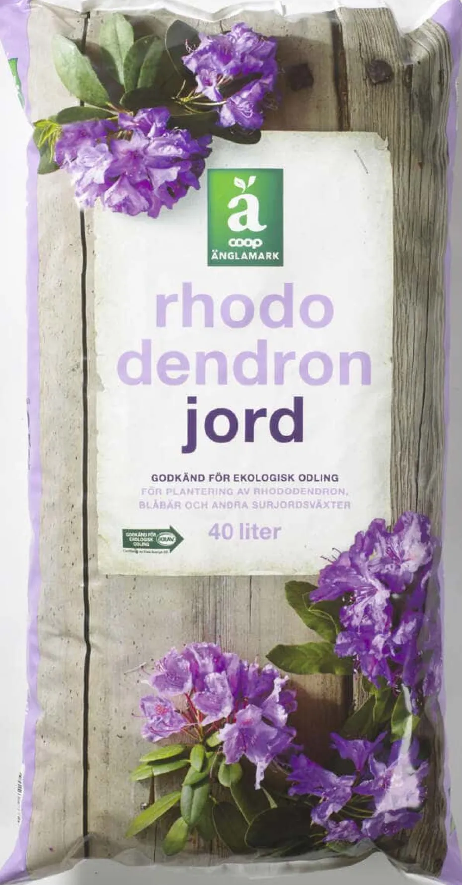 Änglamark Rhododendron jord