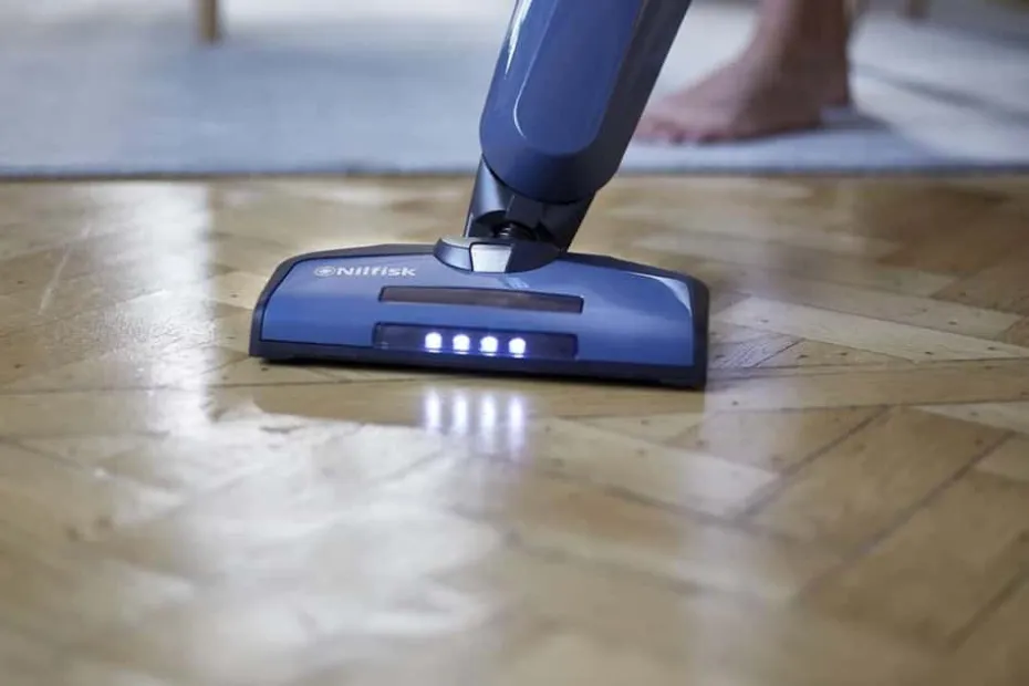 Nilfisk Easy Max Blue 20V 2-i-1 støvsuger