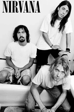 Nirvana Bathroom plakat