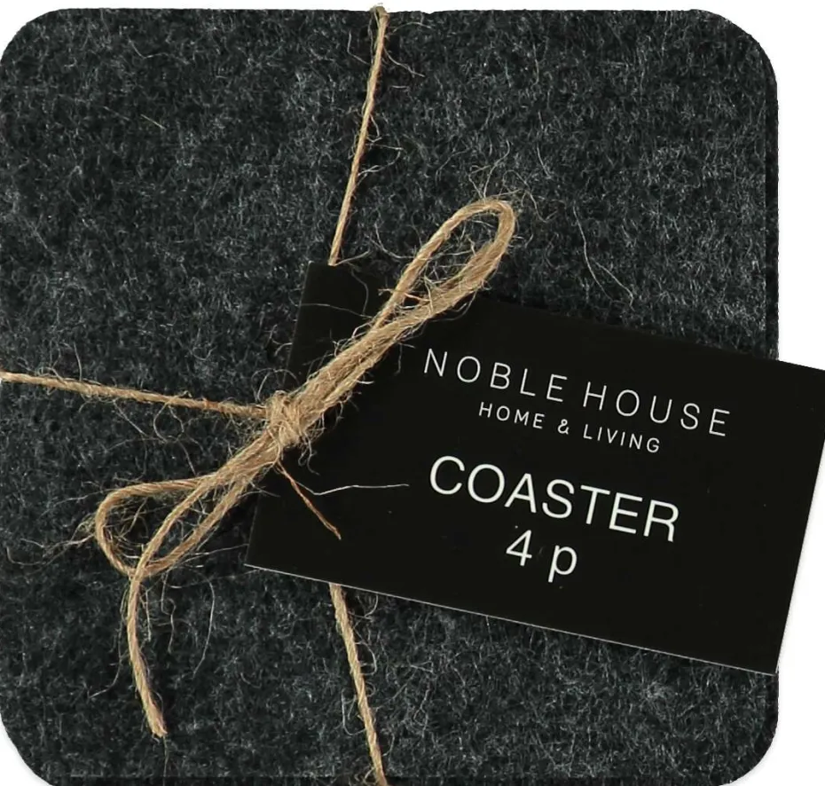 Noble House Marvin glassbrikke 4 pk