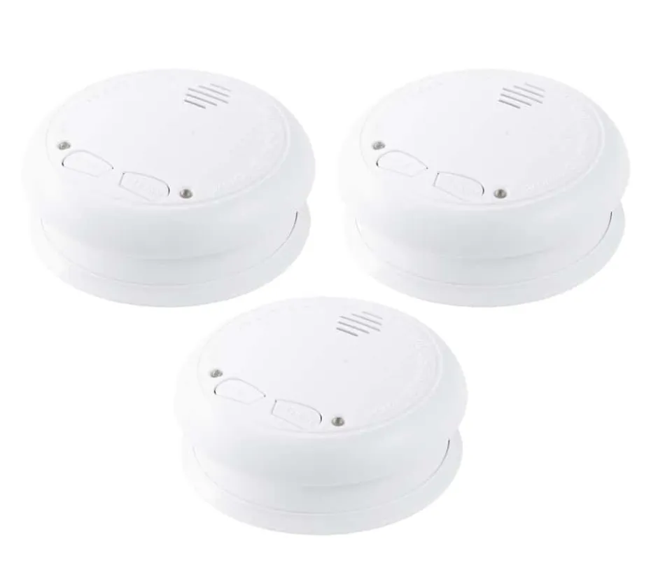 No-Flame LM-101LG røykvarsel 3-pk.