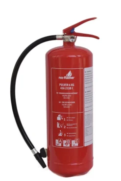 No-flame pulver 43A-233B brannslukker