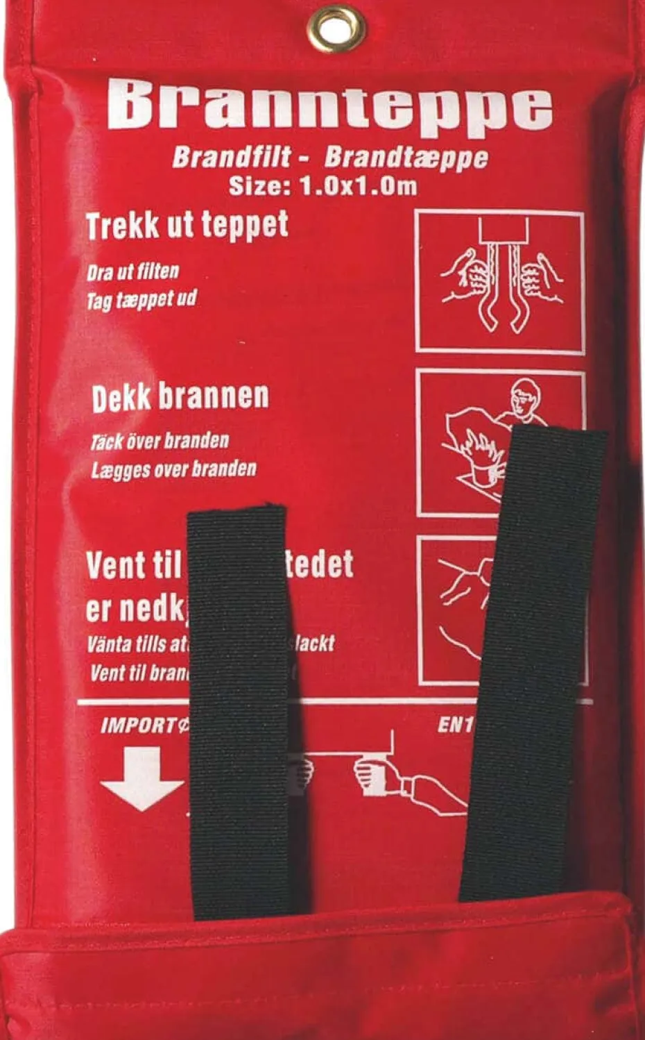 No-flame brannteppe 1x1 m