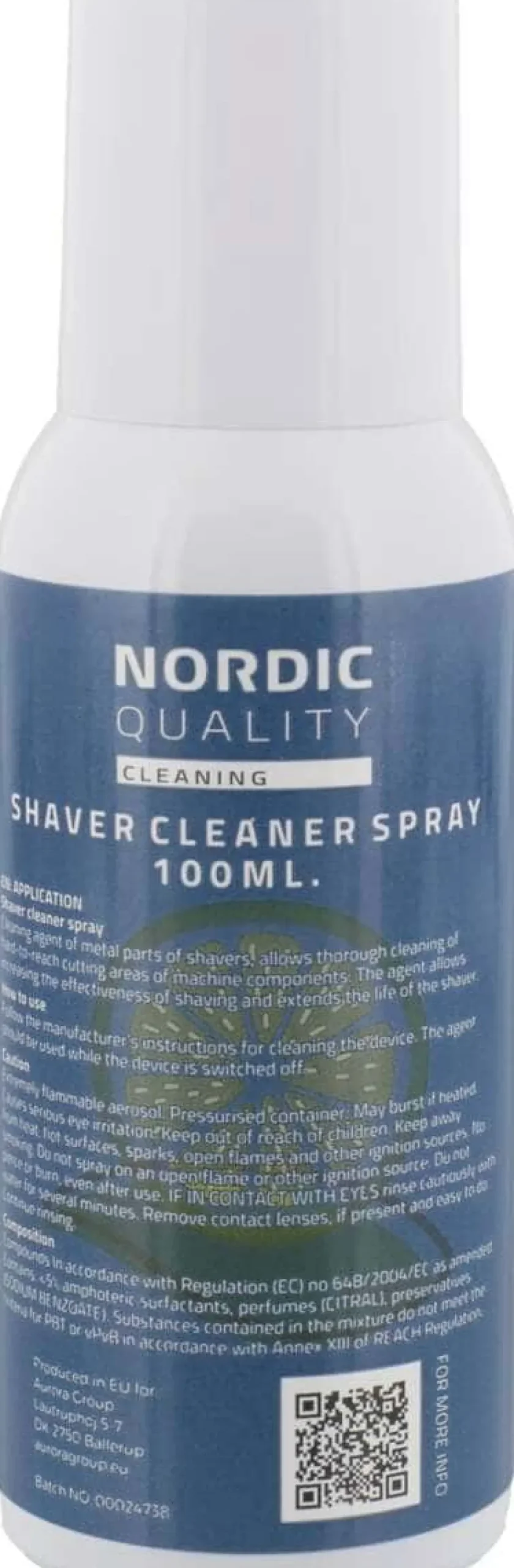 Nordic Quality rensespray til barbermaskin