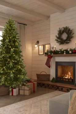 Norefjell juletre med micro LED-lys