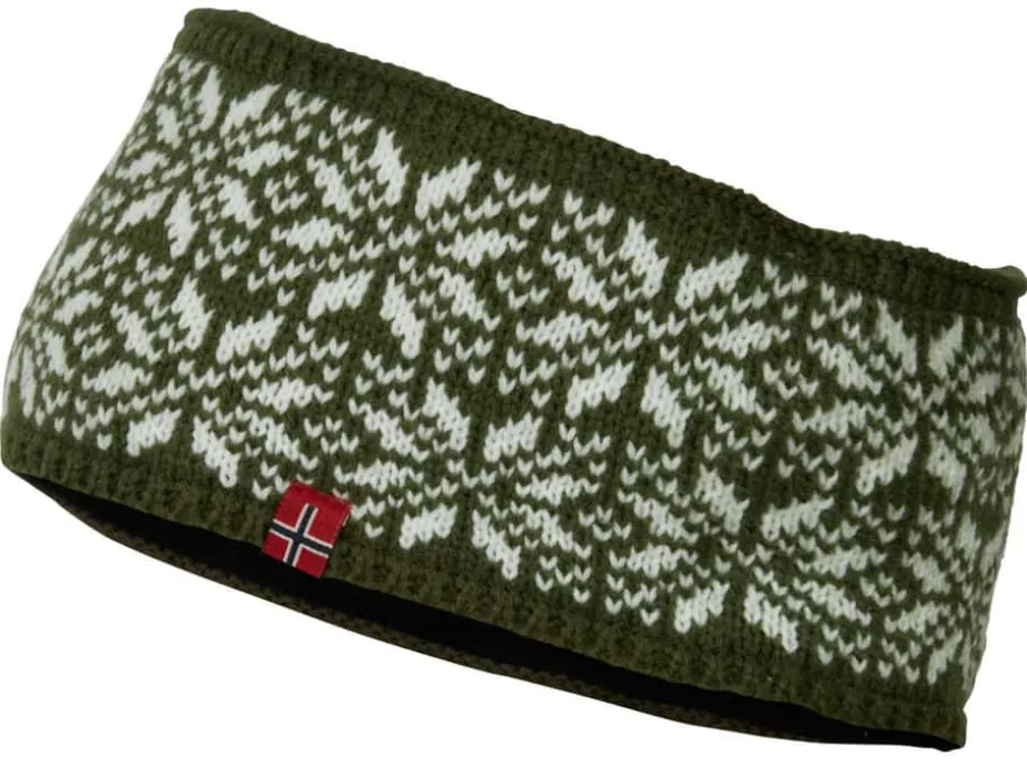 Norgespannebånd strikket pannebånd unisex