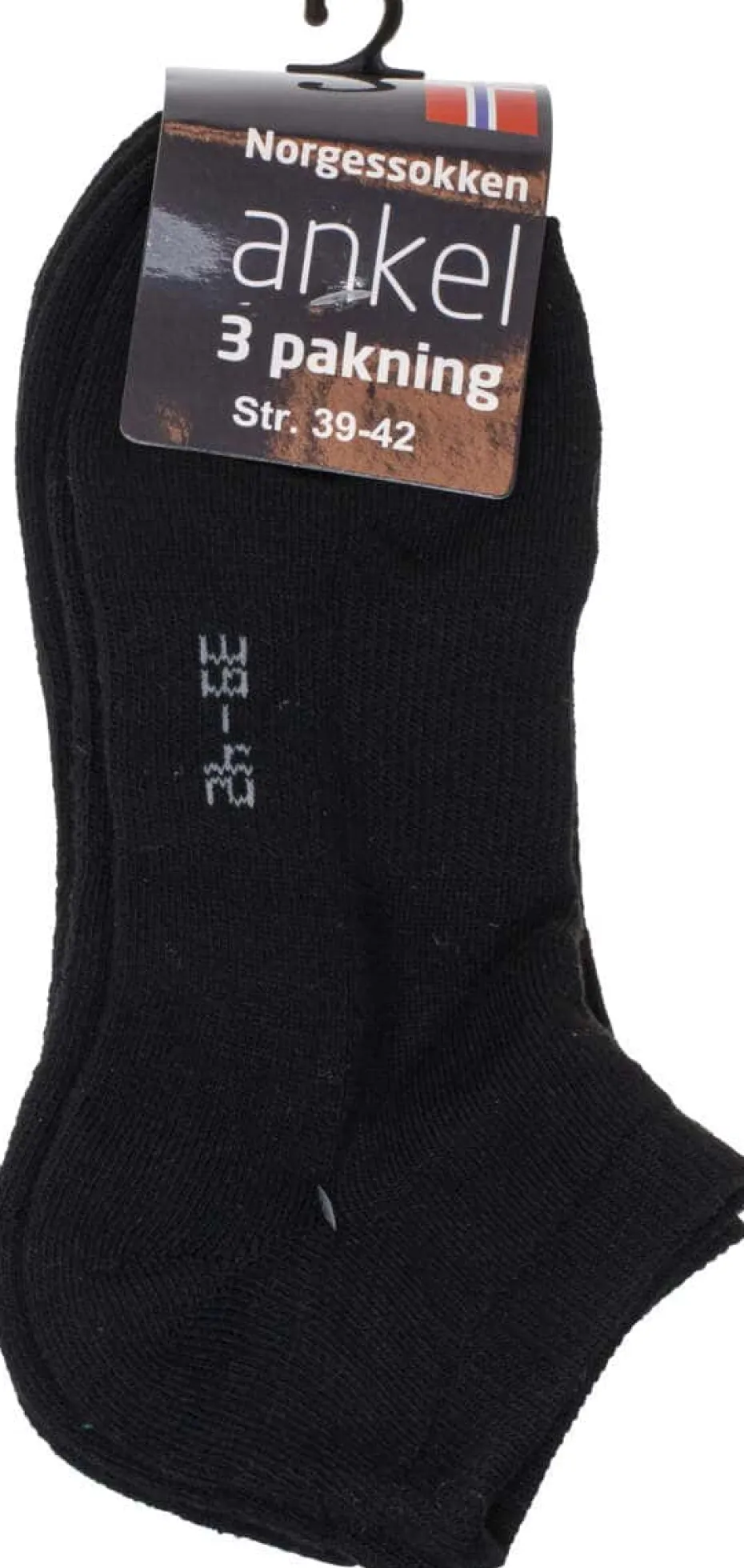 Norgessokken ankelsokker 3-pk unisex