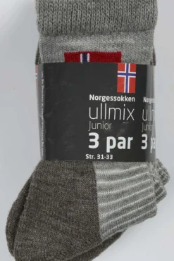 Norgessokken ullmix 3 pk