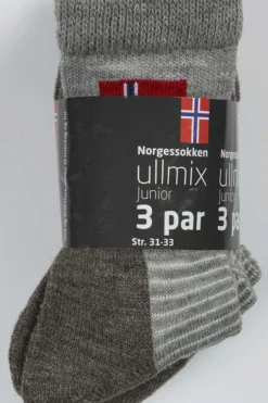 Norgessokken ullsokker 3-pk barn