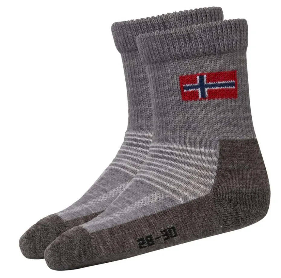Norgesullsokken 2-pk barn
