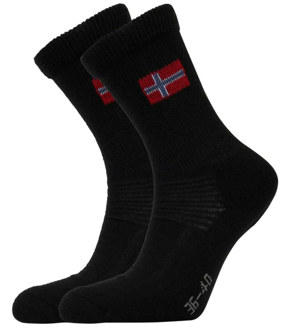 Norgesullsokken 2-pk unisex