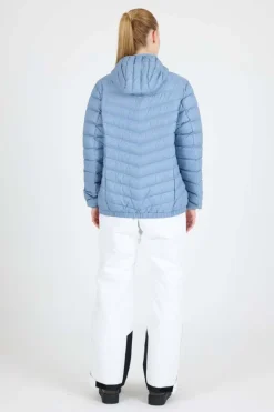 Northpeak Blåtind dunjakke dame