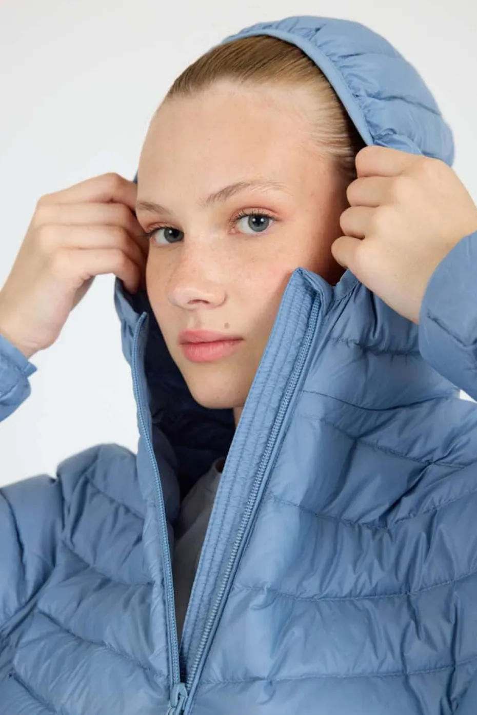 Northpeak Blåtind dunjakke dame