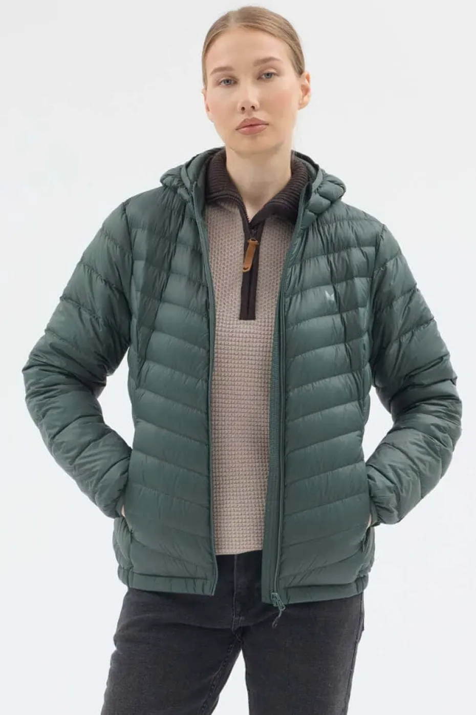 Northpeak Blåtind dunjakke dame