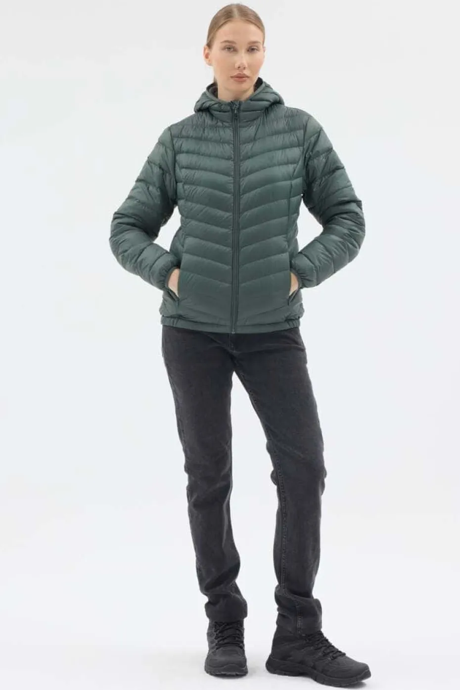 Northpeak Blåtind dunjakke dame