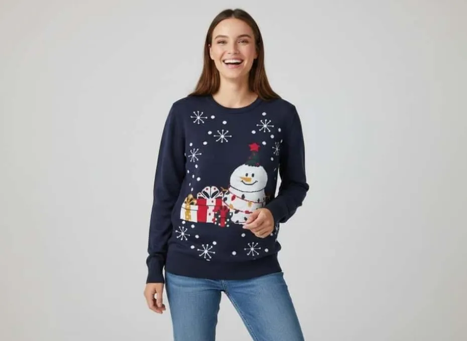 Northpeak julegenser dame