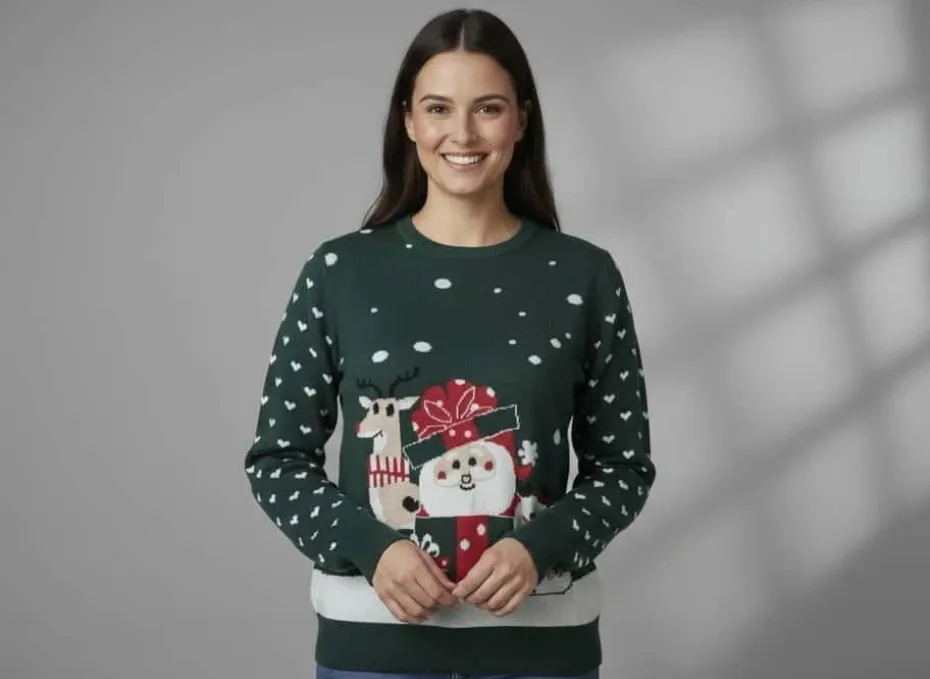 Northpeak julegenser dame