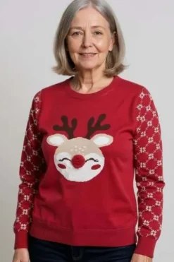 Northpeak julegenser dame