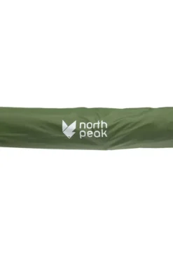Northpeak oppblåsbart sitteunderlag m/rygg