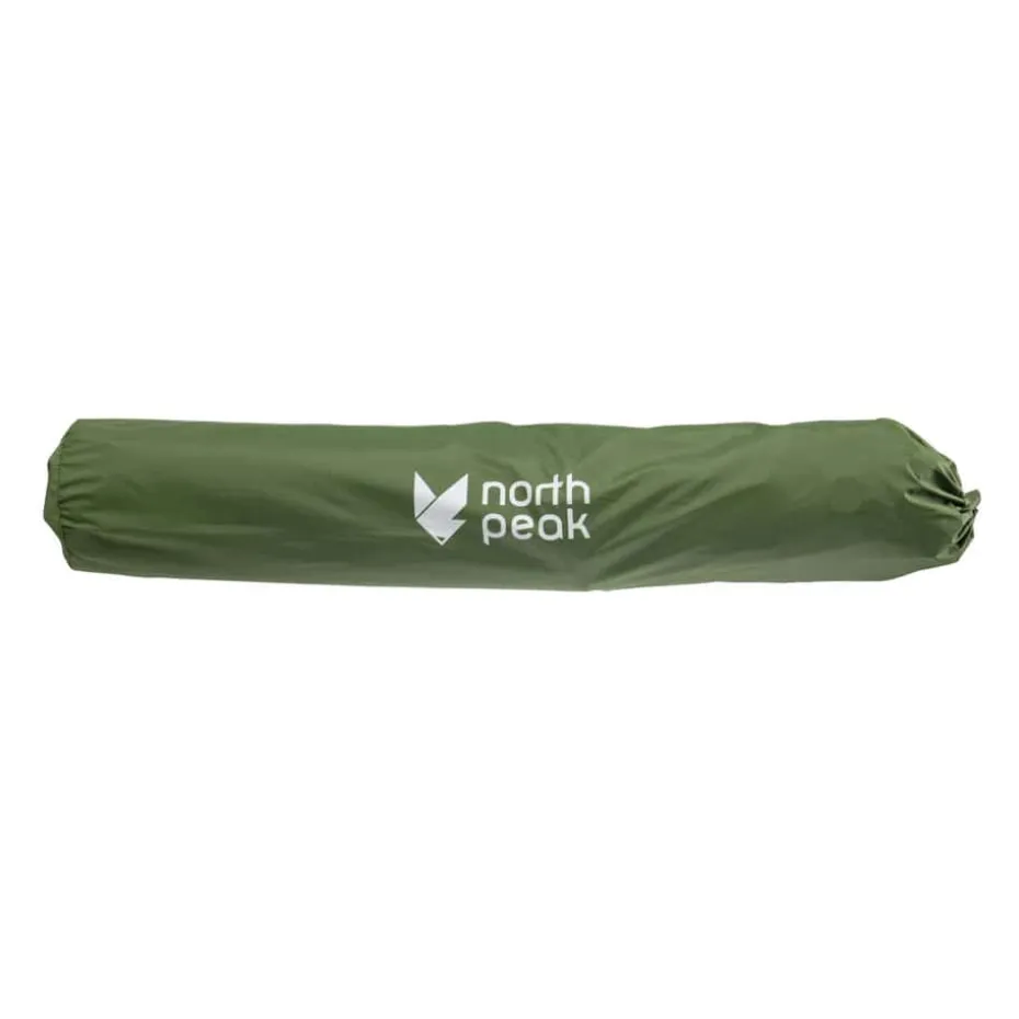 Northpeak oppblåsbart sitteunderlag m/rygg