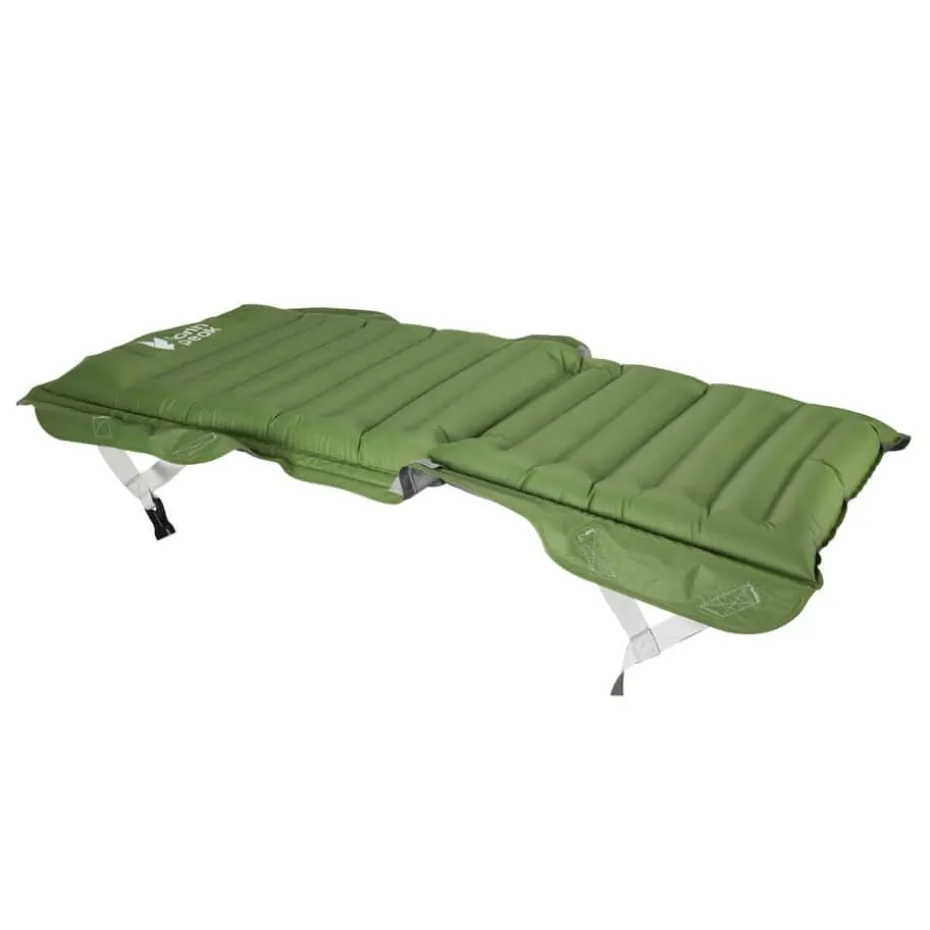 Northpeak oppblåsbart sitteunderlag m/rygg