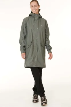 Northpeak Pernilla lang regnjakke dame