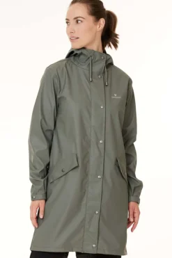 Northpeak Pernilla lang regnjakke dame