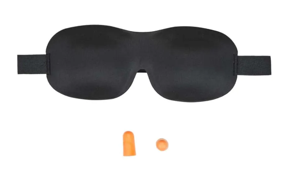 Northpeak sett med sovemaske og ørepropper