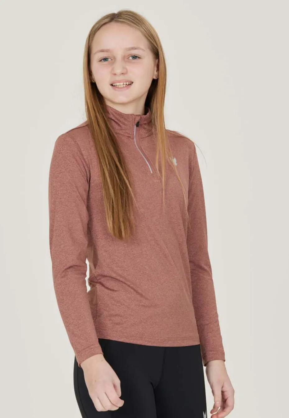 Northpeak Spenstig 1/2 zip treningsgenser junior