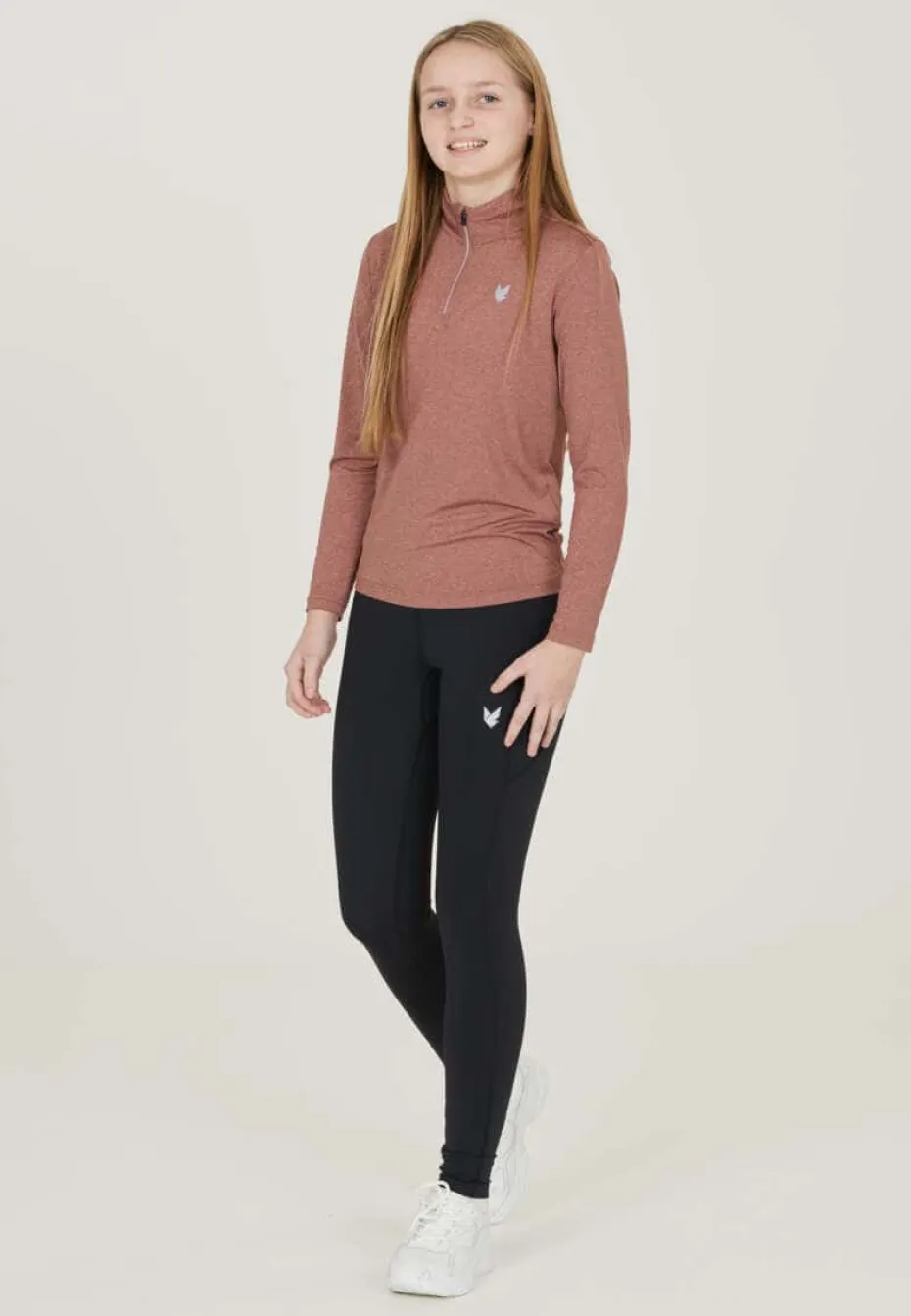 Northpeak Spenstig 1/2 zip treningsgenser junior
