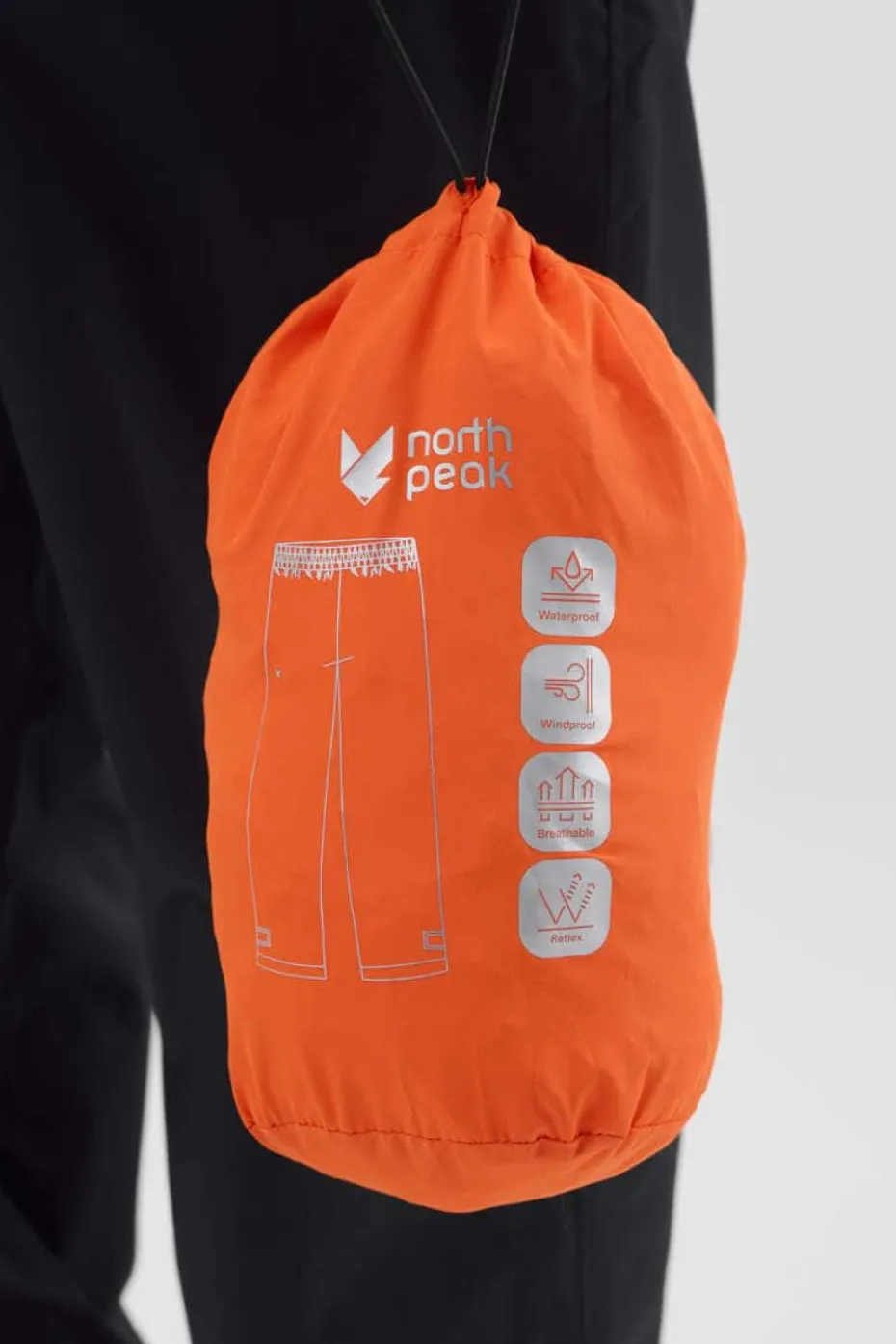 Northpeak Steinkjer 2 regnbukse herre