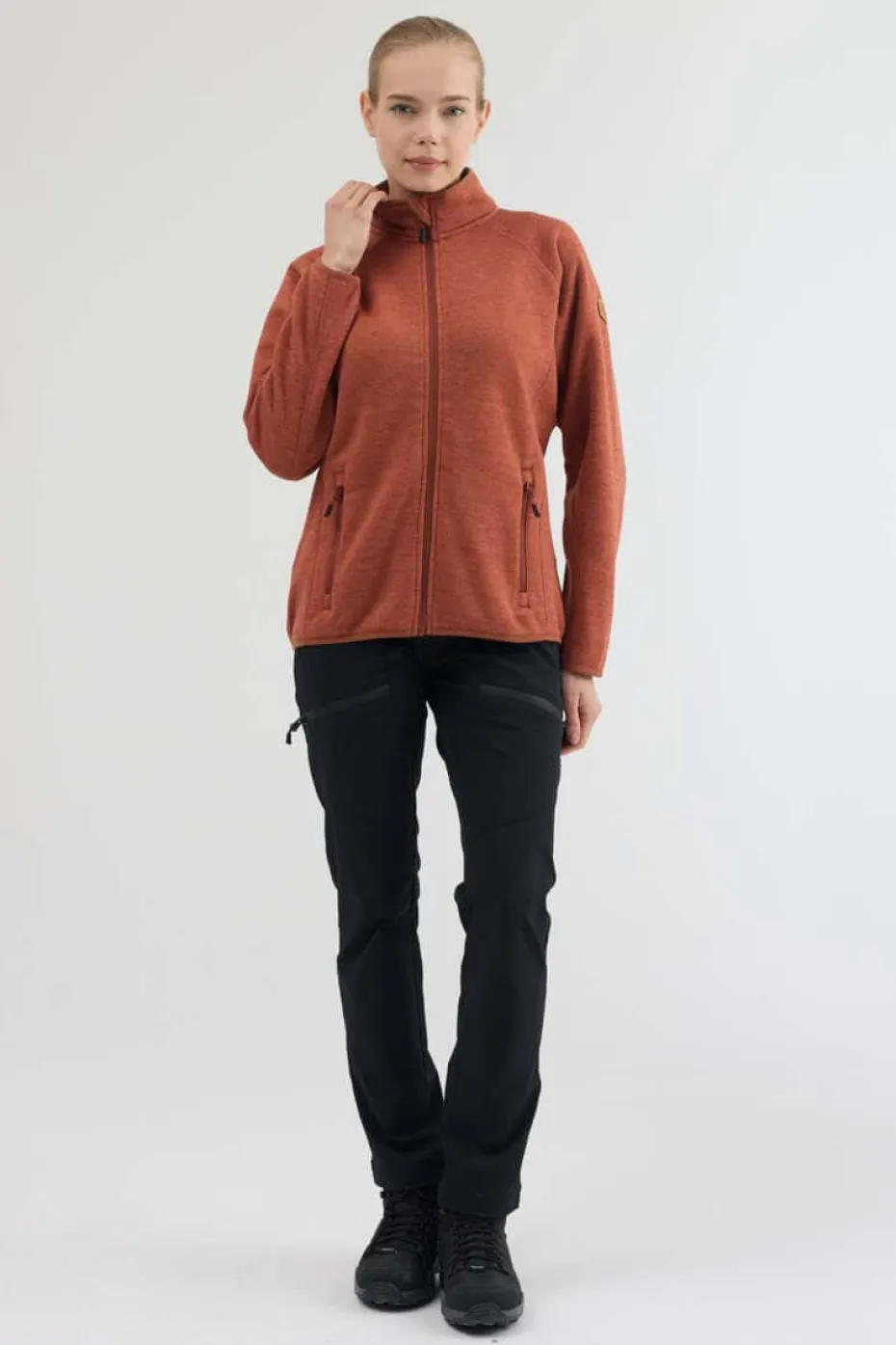 Northpeak Strandafjell fleecejakke dame