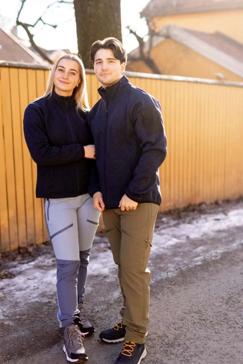 Northpeak Strandafjell fleecejakke herre