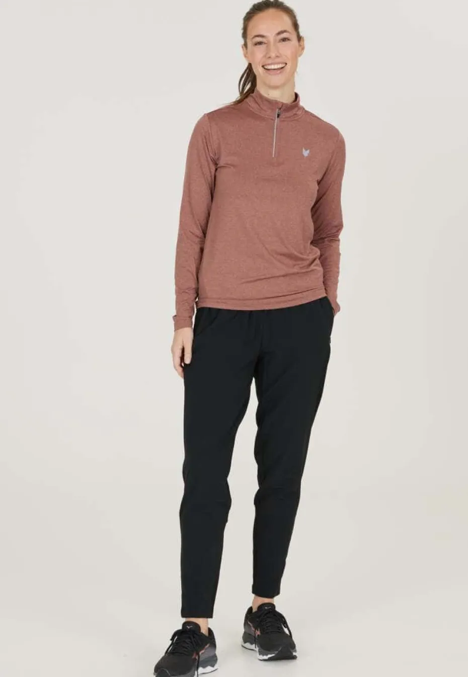 Northpeak Therese 1/2 zip treningsgenser dame